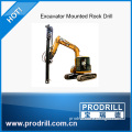 Excavator Mounted Drill Rig From China
